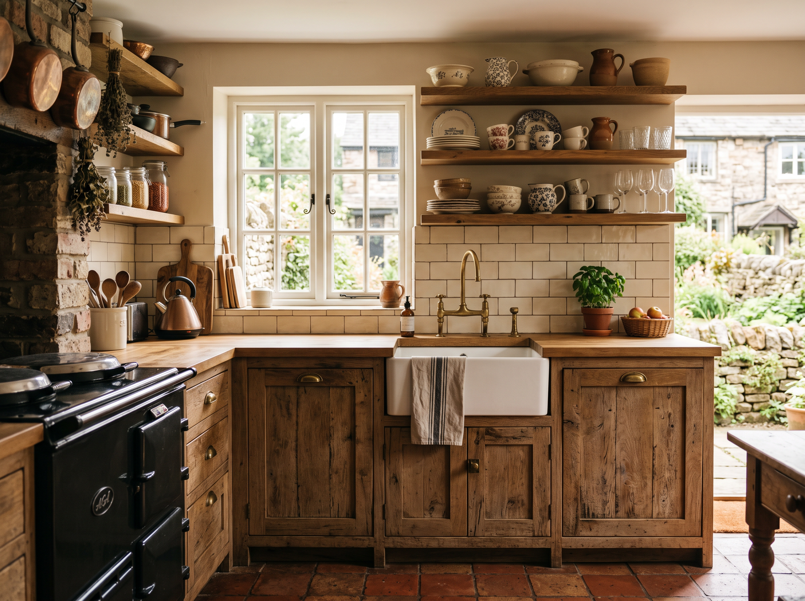 Rustic kitchen in Altrincham
