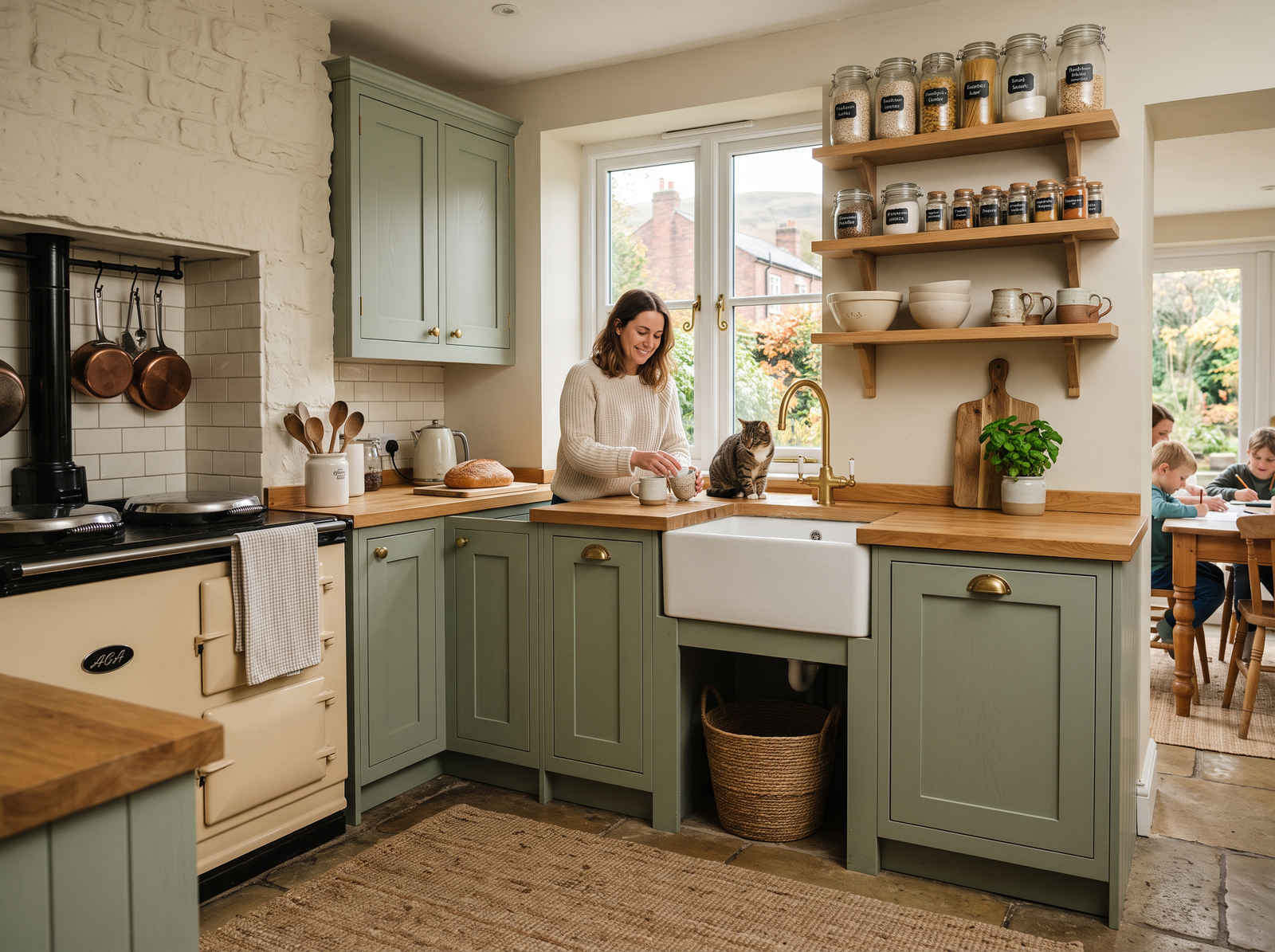 Farmhouse kitchen in Stockport